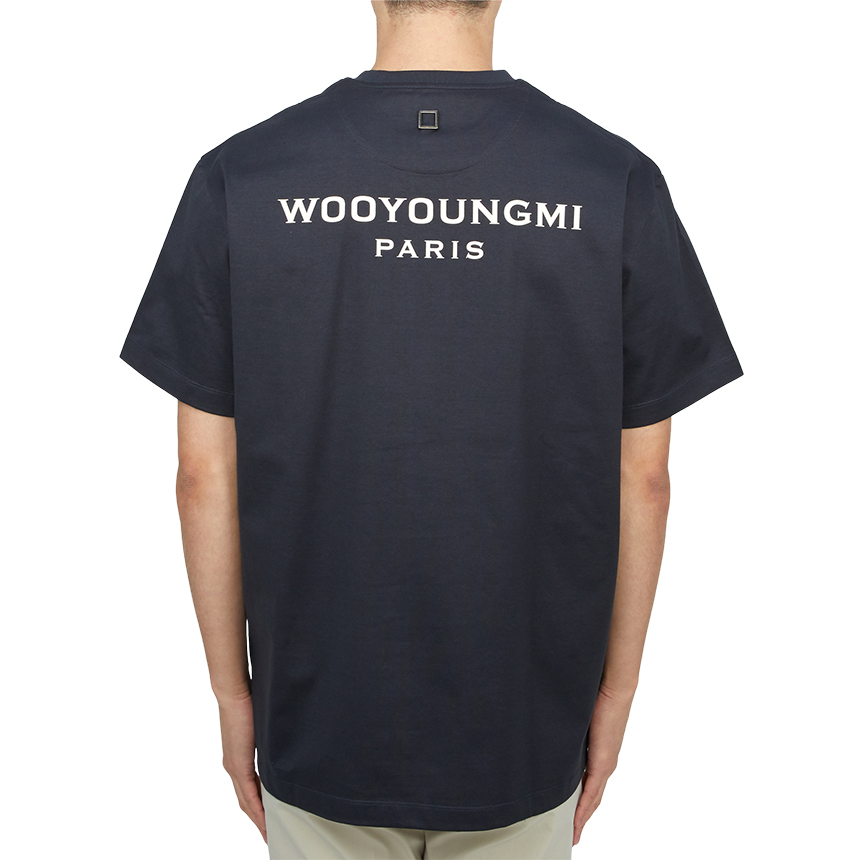 ウヨンミ メンズ 半袖Tシャツ W243TS07706G イケオジ tシャツ わるtシャツ メンズ カットソー 半袖 ティー
