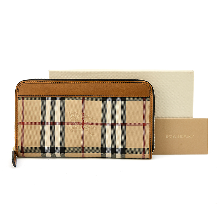 버버리(BURBERRY) 호스페리 체크 남자 장지갑 RENFREW 3935747
