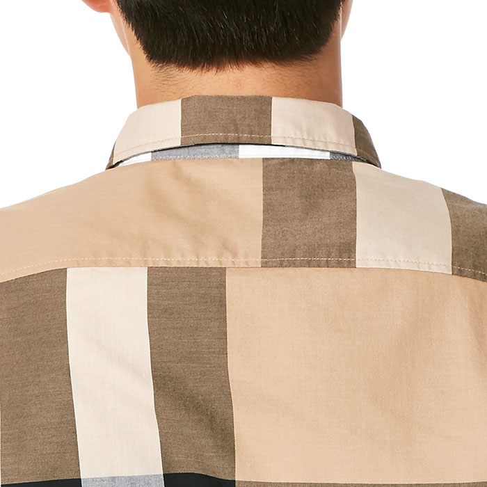버버리(BURBERRY) 체크 코튼 남자 셔츠 FRED PKT 4008385