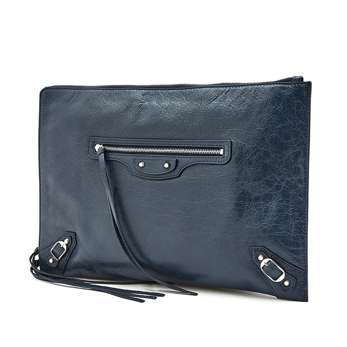 발렌시아가(BALENCIAGA) 클래식 실버 공용 클러치/파우치백 362967 D940N 4030