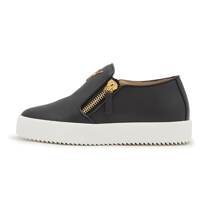 쥬세페자노티(GIUSEPPE ZANOTTI) 메이런던 여자 더블지퍼 스니커즈 RW70006 001 NERO