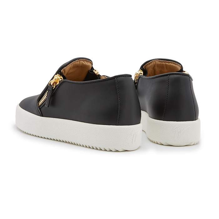 쥬세페자노티(GIUSEPPE ZANOTTI) 메이런던 여자 더블지퍼 스니커즈 RW70006 001 NERO