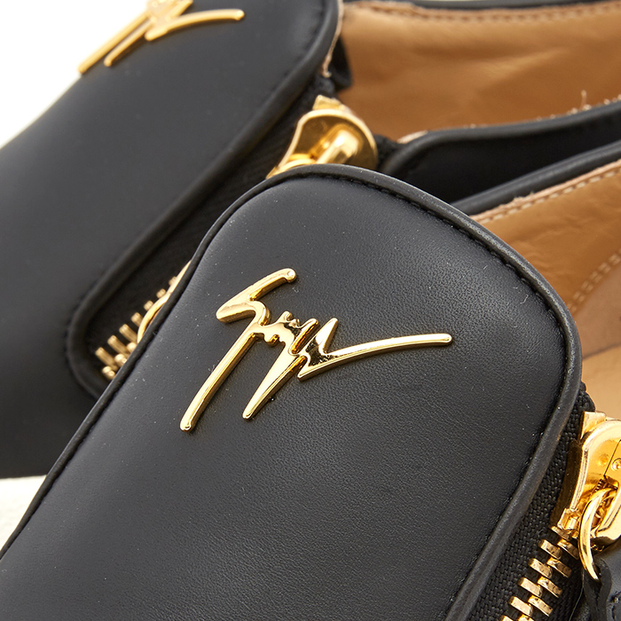 쥬세페자노티(GIUSEPPE ZANOTTI) 메이런던 여자 더블지퍼 스니커즈 RW70006 001 NERO