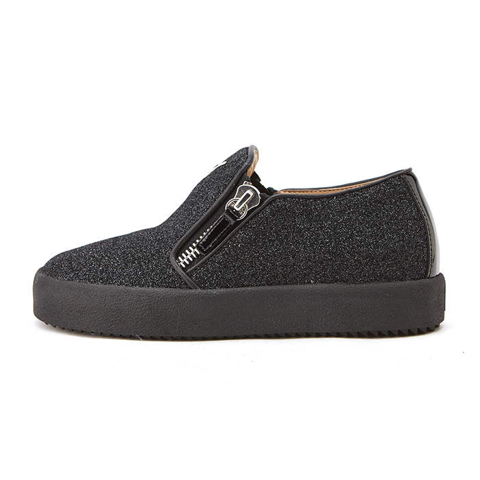 쥬세페자노티(GIUSEPPE ZANOTTI) 메이런던 여자 더블지퍼 스니커즈 RW70008 001 NERO
