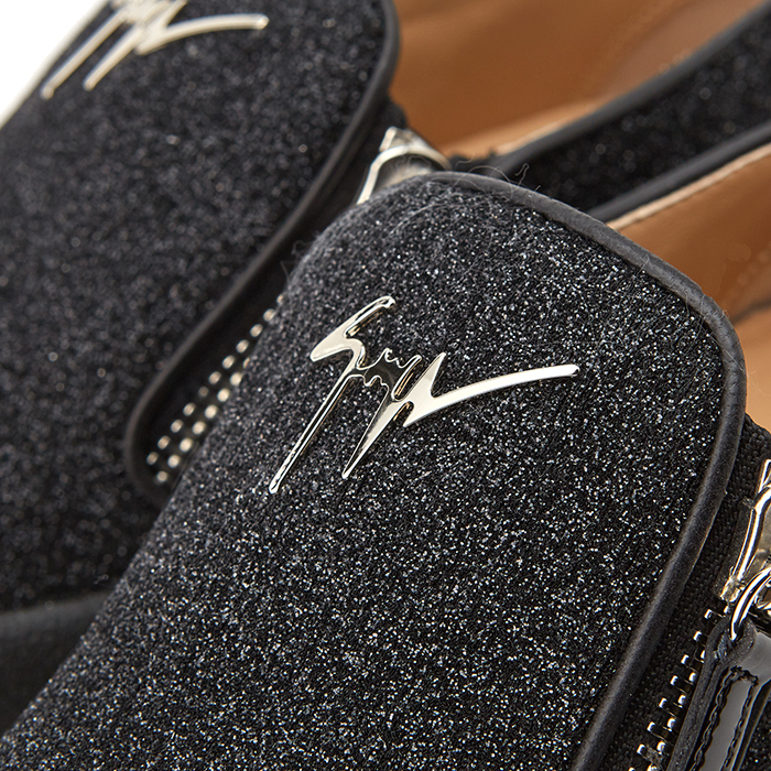 쥬세페자노티(GIUSEPPE ZANOTTI) 메이런던 여자 더블지퍼 스니커즈 RW70008 001 NERO