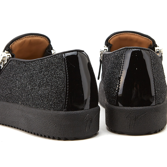 쥬세페자노티(GIUSEPPE ZANOTTI) 메이런던 여자 더블지퍼 스니커즈 RW70008 001 NERO