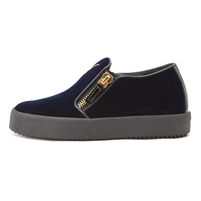 쥬세페자노티(GIUSEPPE ZANOTTI) 메이런던 여자 더블지퍼 스니커즈 RW70008 003 NAVY