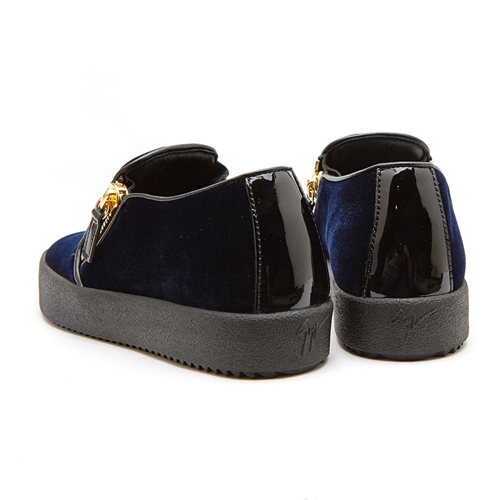 쥬세페자노티(GIUSEPPE ZANOTTI) 메이런던 여자 더블지퍼 스니커즈 RW70008 003 NAVY