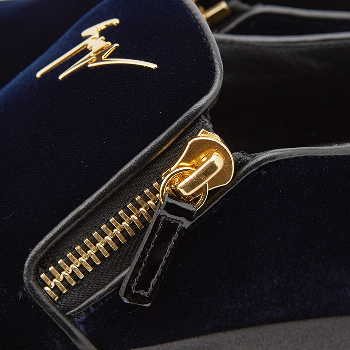 쥬세페자노티(GIUSEPPE ZANOTTI) 메이런던 여자 더블지퍼 스니커즈 RW70008 003 NAVY