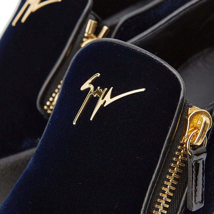 쥬세페자노티(GIUSEPPE ZANOTTI) 메이런던 여자 더블지퍼 스니커즈 RW70008 003 NAVY