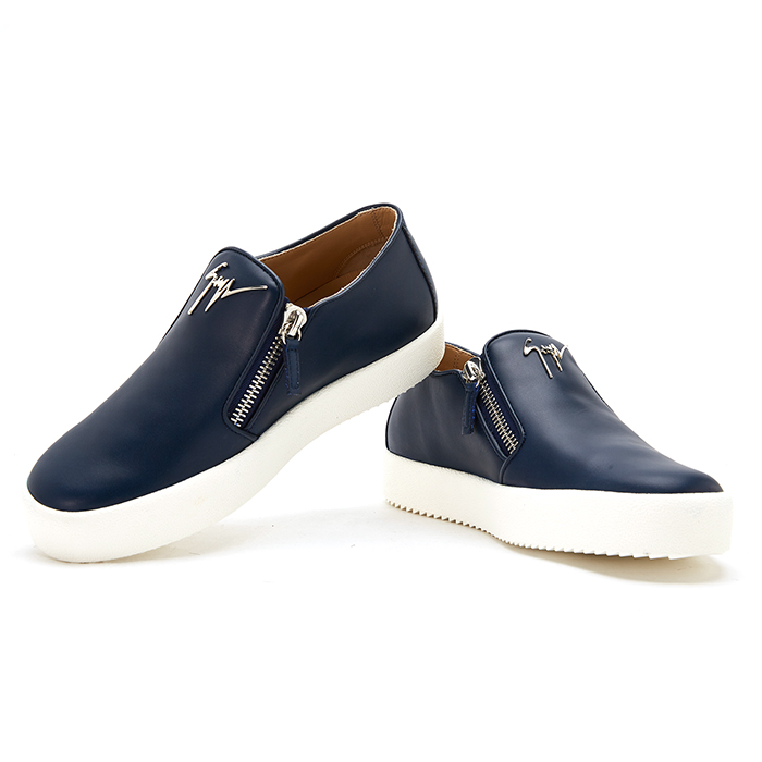 쥬세페자노티(GIUSEPPE ZANOTTI) 메이런던 남자 더블지퍼 스니커즈 슬립온 RU70005 003 SPACE