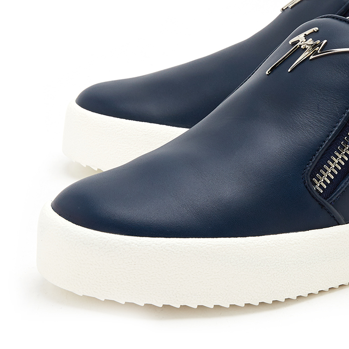 쥬세페자노티(GIUSEPPE ZANOTTI) 메이런던 남자 더블지퍼 스니커즈 슬립온 RU70005 003 SPACE