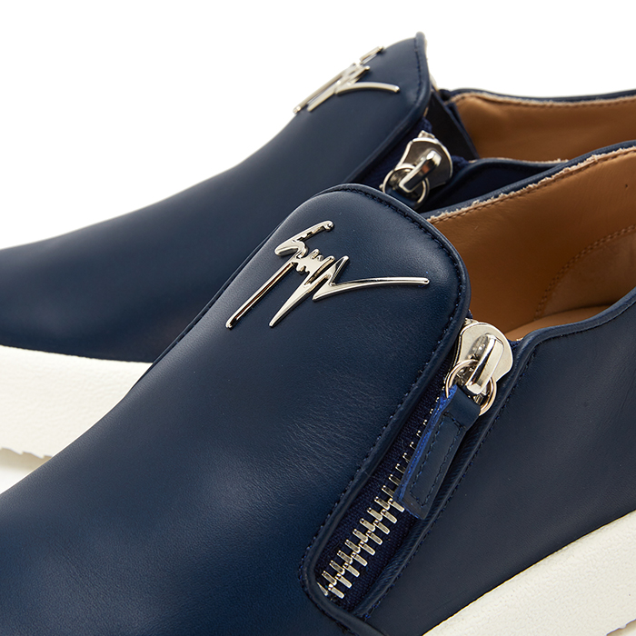 쥬세페자노티(GIUSEPPE ZANOTTI) 메이런던 남자 더블지퍼 스니커즈 슬립온 RU70005 003 SPACE