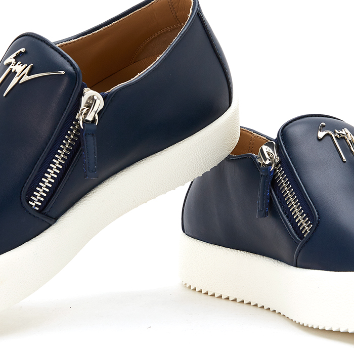 쥬세페자노티(GIUSEPPE ZANOTTI) 메이런던 남자 더블지퍼 스니커즈 슬립온 RU70005 003 SPACE