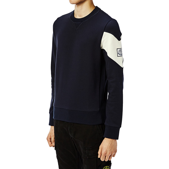 몽클레어(MONCLER) 감마블루 남자 긴팔 맨투맨 티셔츠 8009500 8099X 760