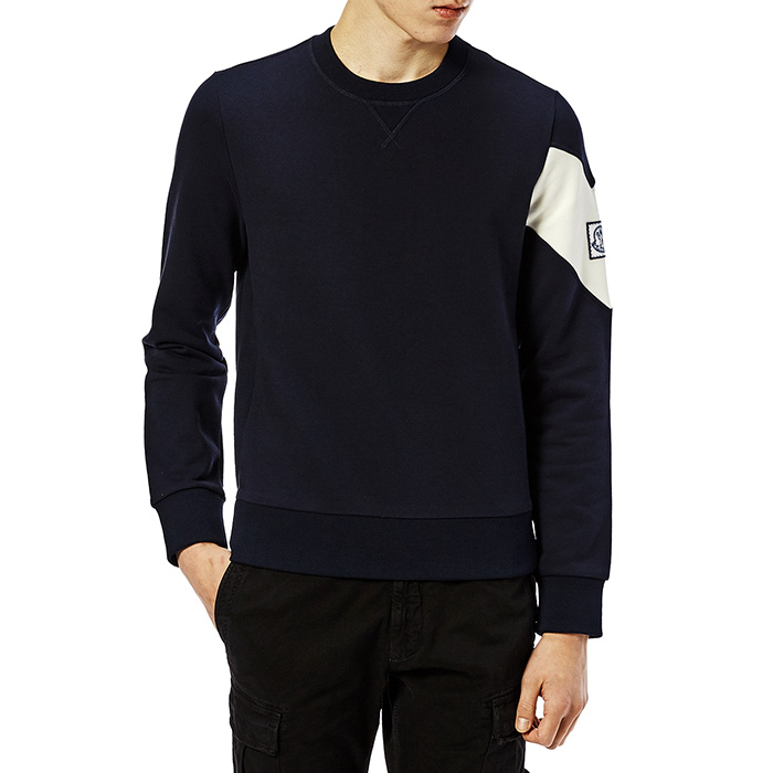 몽클레어(MONCLER) 감마블루 남자 긴팔 맨투맨 티셔츠 8009500 8099X 760
