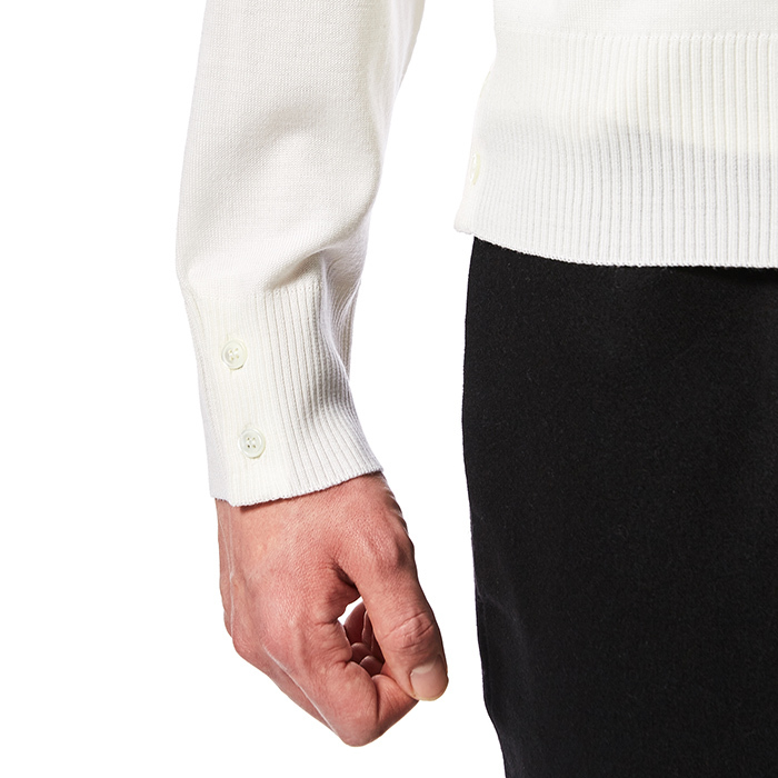톰브라운(THOM BROWNE) 남자 울 니트 MKA099A 02408 100_17F