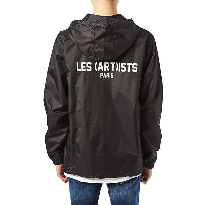 레스아티스트(LES ARTISTS) 후드 코치 남자 자켓 LA05LHC26 BLACK