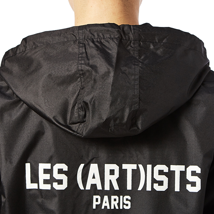 레스아티스트(LES ARTISTS) 후드 코치 남자 자켓 LA05LHC26 BLACK