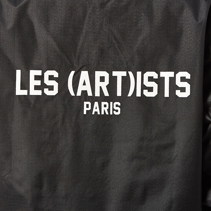 레스아티스트(LES ARTISTS) 후드 코치 남자 자켓 LA05LHC26 BLACK