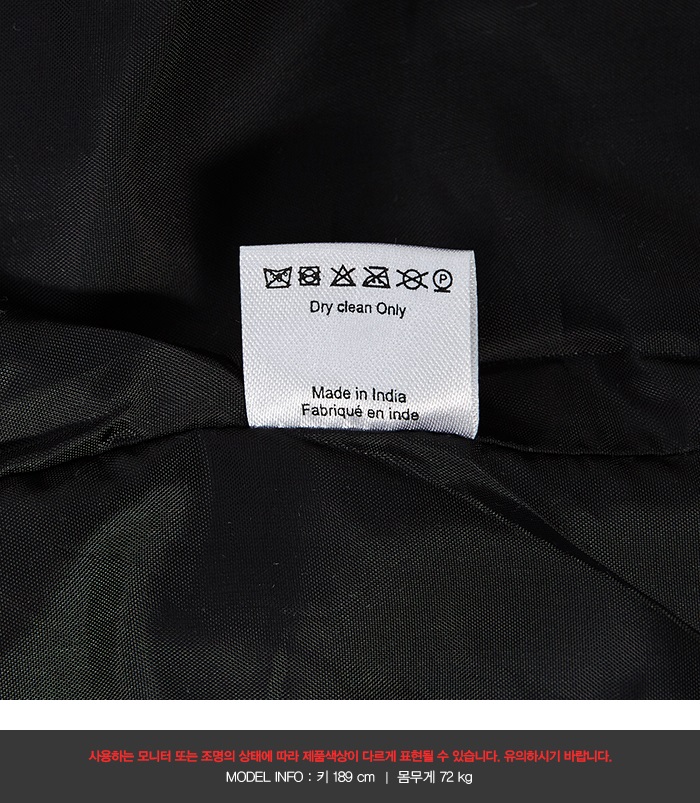 레스아티스트(LES ARTISTS) 후드 코치 남자 자켓 LA05LHC26 BLACK