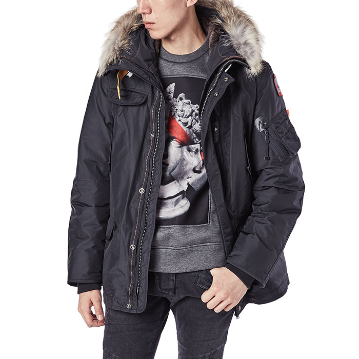 파라점퍼스(PARAJUMPERS) 라이트핸드 마스터피스 남자 패딩 점퍼 PMJCKMA03 ANTHRACITE