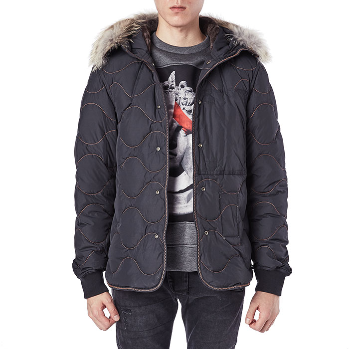 파라점퍼스(PARAJUMPERS) 라이트핸드 마스터피스 남자 패딩 점퍼 PMJCKMA03 ANTHRACITE