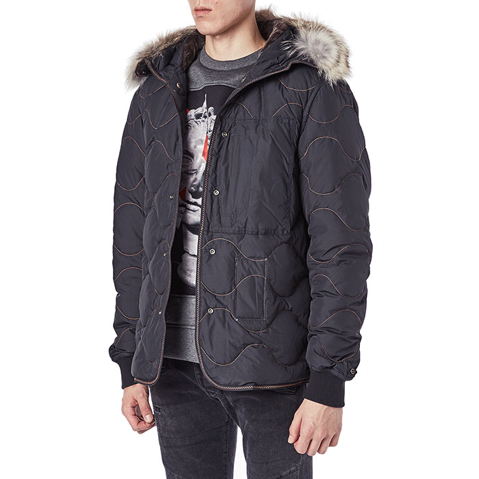 파라점퍼스(PARAJUMPERS) 라이트핸드 마스터피스 남자 패딩 점퍼 PMJCKMA03 ANTHRACITE