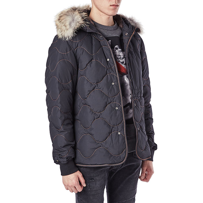 파라점퍼스(PARAJUMPERS) 라이트핸드 마스터피스 남자 패딩 점퍼 PMJCKMA03 ANTHRACITE