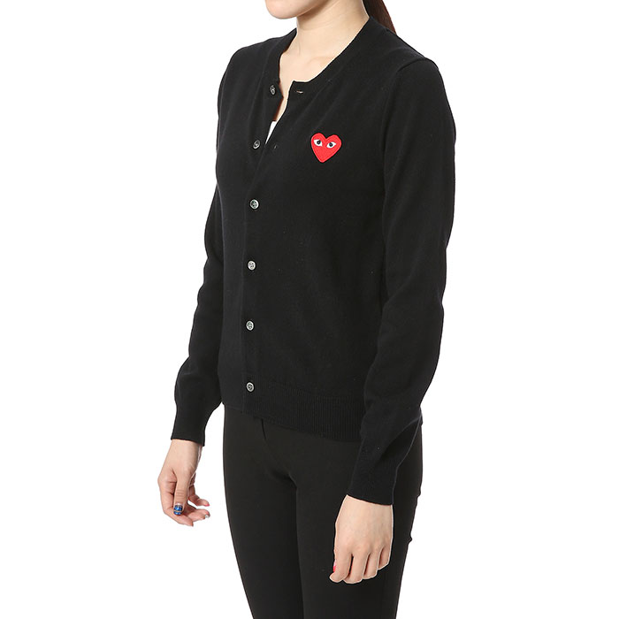 꼼데가르송(COMME DES GARCONS) 레드와펜 여성 가디건 AZ N007 051 1