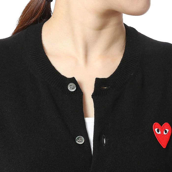꼼데가르송(COMME DES GARCONS) 레드와펜 여성 가디건 AZ N007 051 1