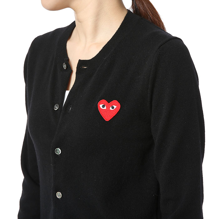 꼼데가르송(COMME DES GARCONS) 레드와펜 여성 가디건 AZ N007 051 1