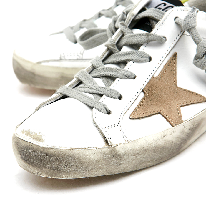 골든구스(GOLDEN GOOSE) 빈티지 슈퍼스타 로우 여자 스니커즈 G30WS590 F99