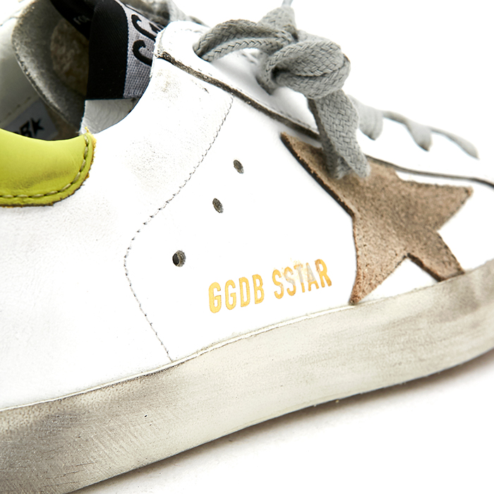 골든구스(GOLDEN GOOSE) 빈티지 슈퍼스타 로우 여자 스니커즈 G30WS590 F99