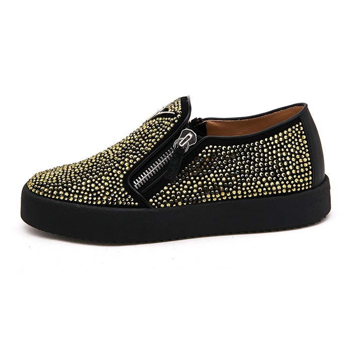 쥬세페자노티(GIUSEPPE ZANOTTI) 남자 스니커즈 슬립온 RM7036 002 NERO