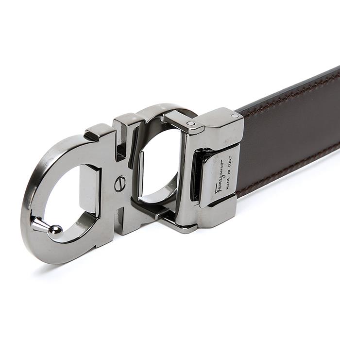 페라가모(FERRAGAMO) 양면 남자 정장벨트 67 8007 07 0394373