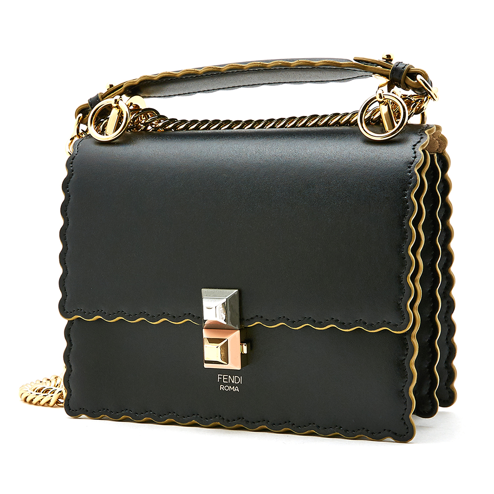 펜디(FENDI) 스몰 칸 아이 여자 체인 숄더백 8M0381 A18Q F0KUR
