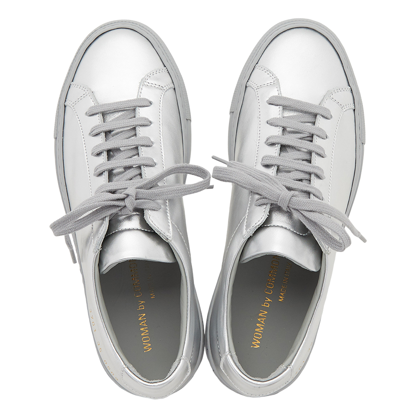 커먼프로젝트(COMMON PROJECTS) 오리지널 아킬레스 로우 여자 스니커즈 3701 0509 SILVER