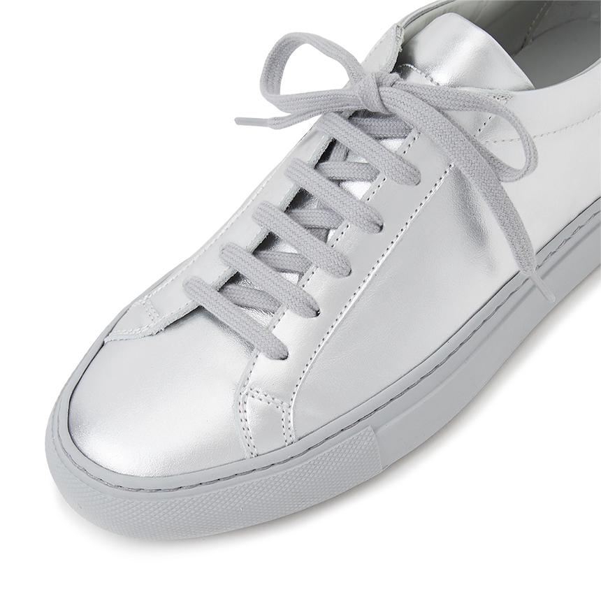 커먼프로젝트(COMMON PROJECTS) 오리지널 아킬레스 로우 여자 스니커즈 3701 0509 SILVER