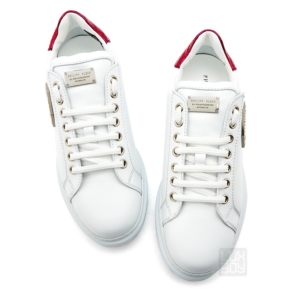 필립플레인(PHILIPP PLEIN) 크리스탈 로고 여자 스니커즈 WSC0877 PLE075N 01