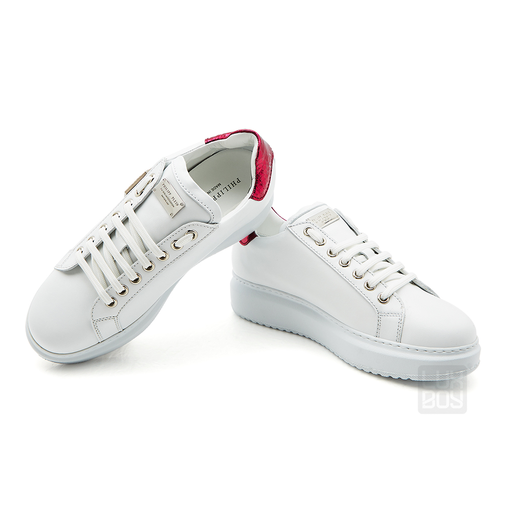 필립플레인(PHILIPP PLEIN) 크리스탈 로고 여자 스니커즈 WSC0877 PLE075N 01