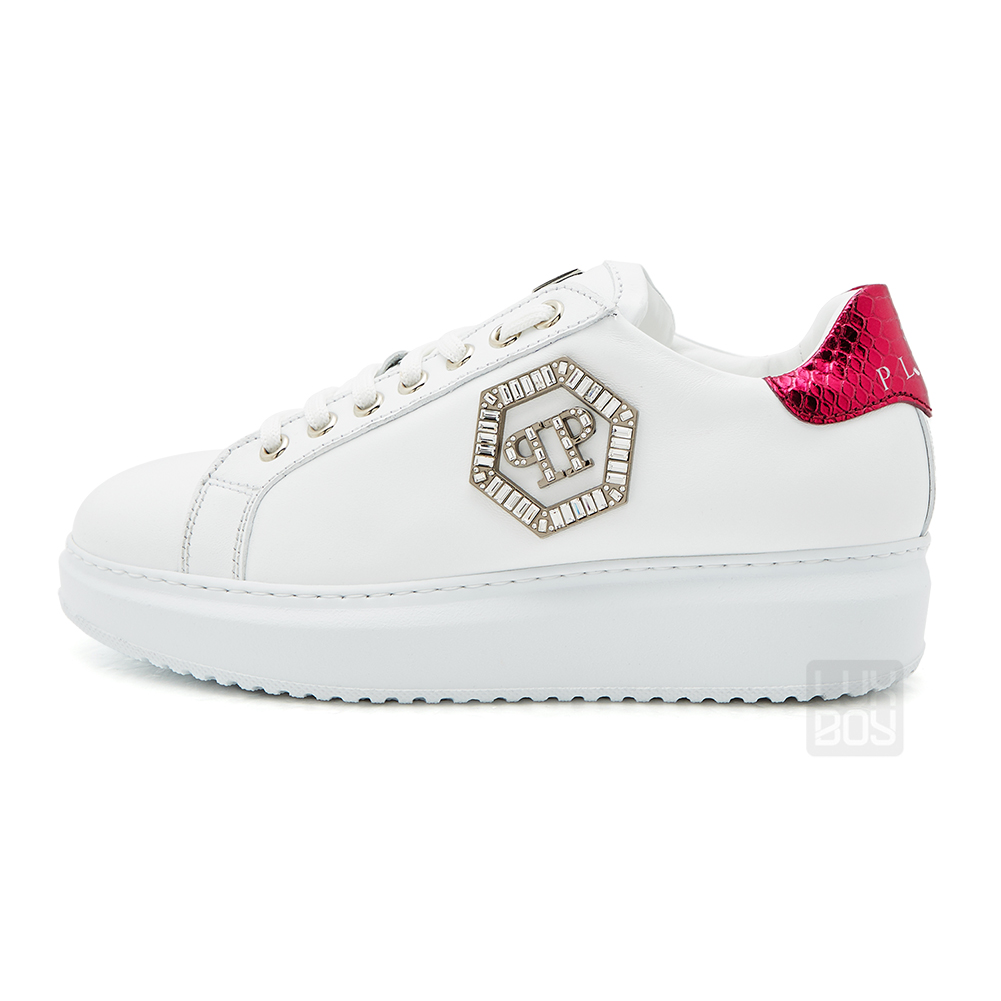 필립플레인(PHILIPP PLEIN) 크리스탈 로고 여자 스니커즈 WSC0877 PLE075N 01