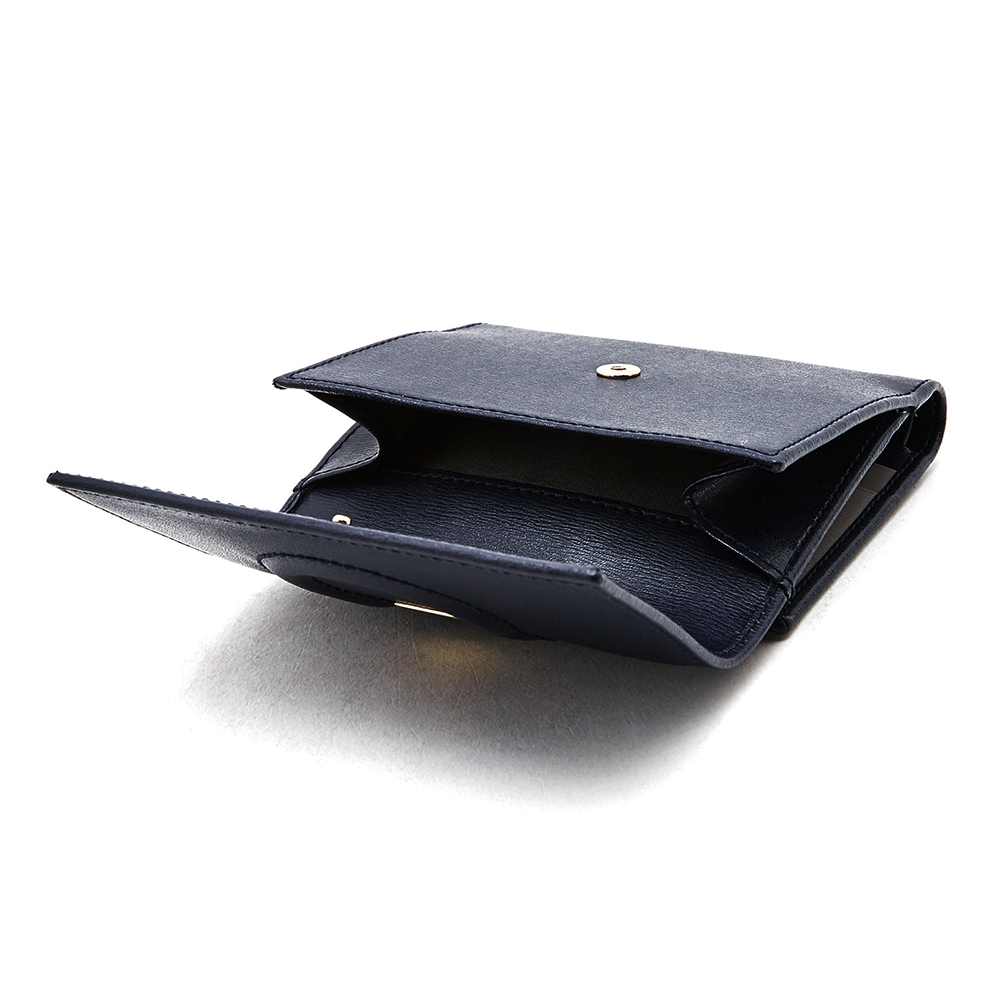 페라가모(FERRAGAMO) 간치니 여자 반지갑 22 C844 NAVY 0695900