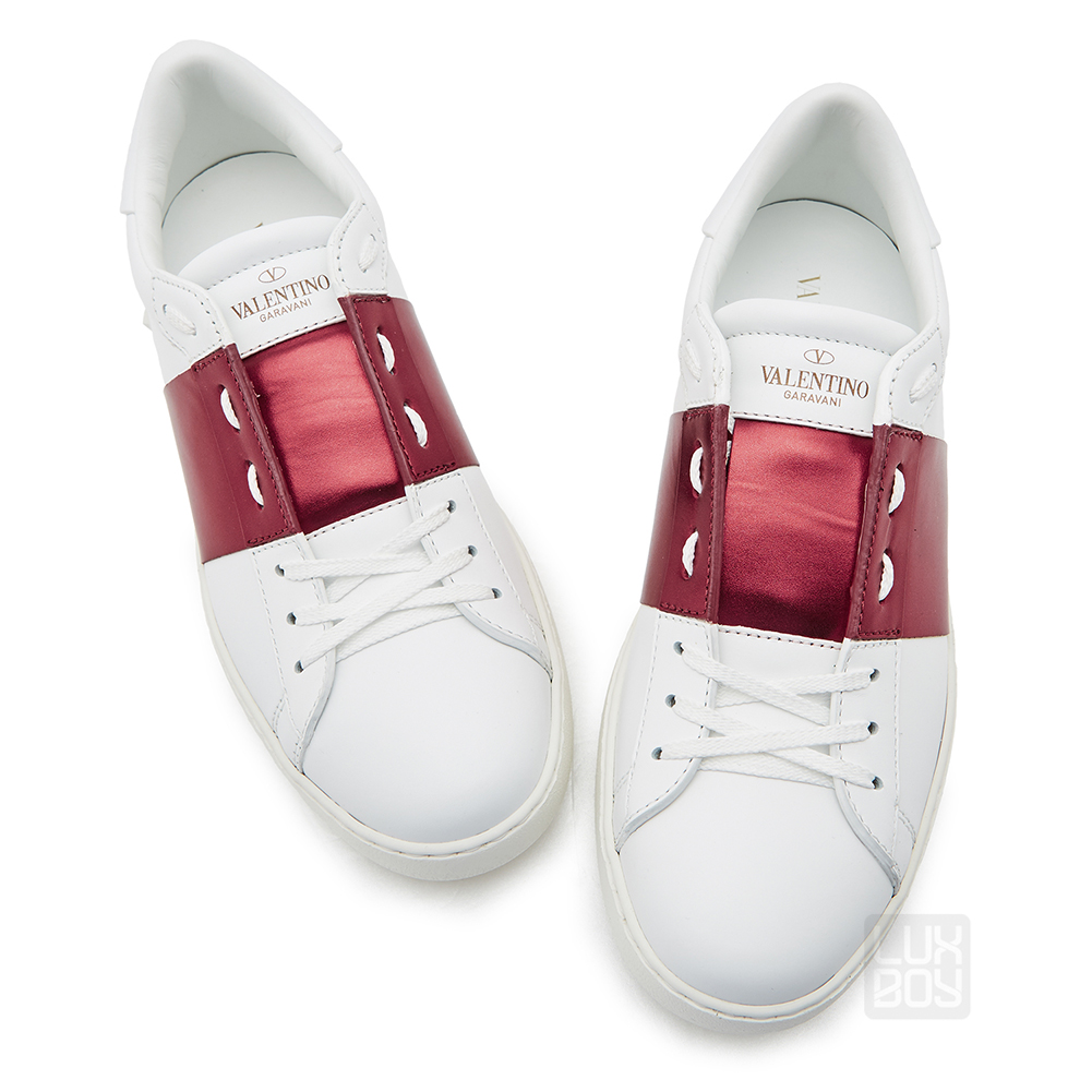발렌티노(VALENTINO) 히든 오픈 메탈릭 남자 스니커즈 QY2S0830FLR 28W