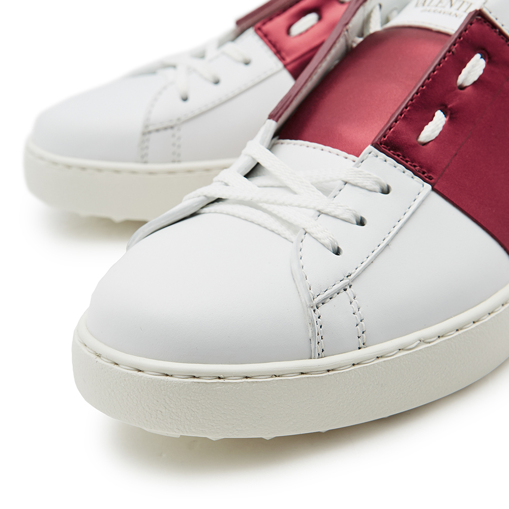 발렌티노(VALENTINO) 히든 오픈 메탈릭 남자 스니커즈 QY2S0830FLR 28W