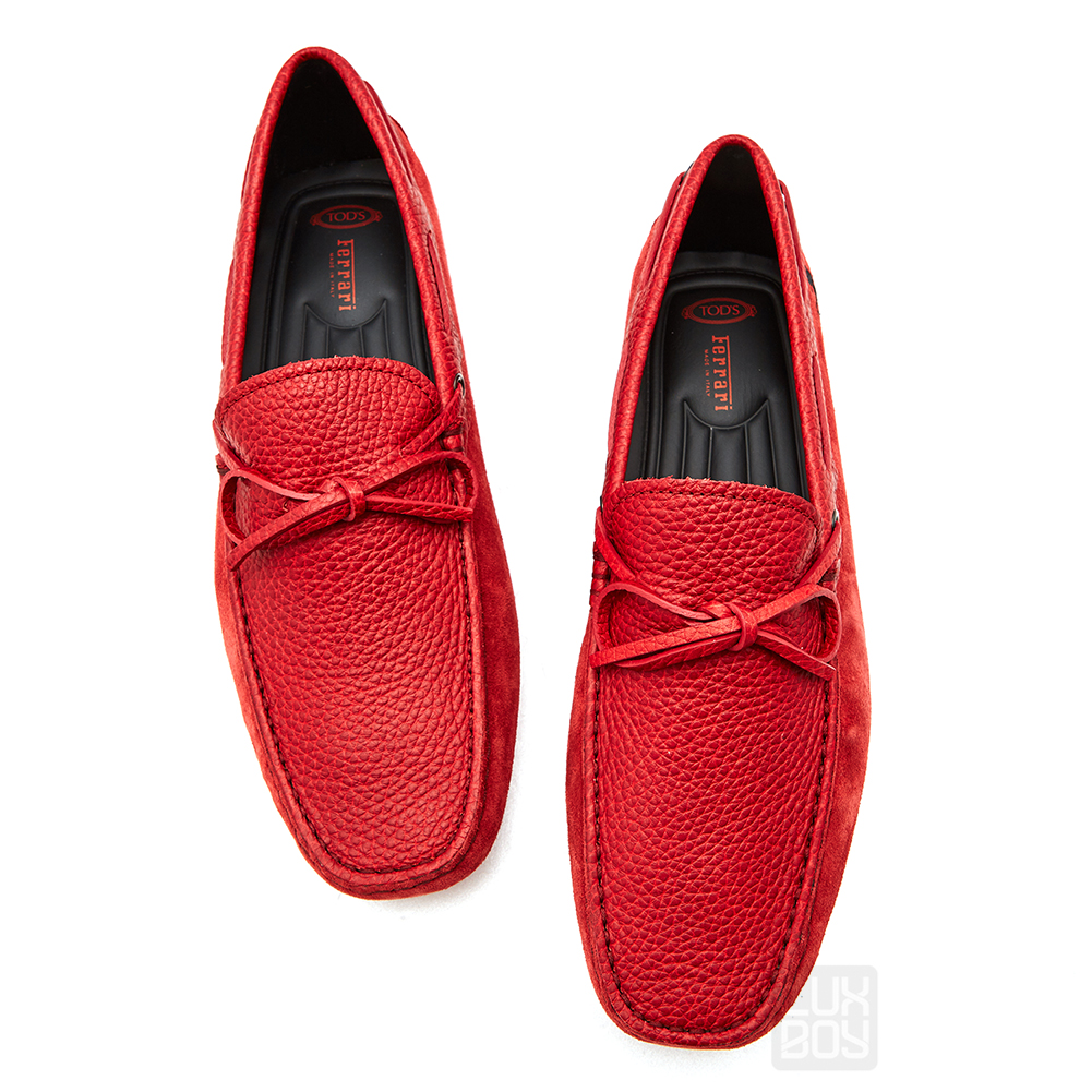 토즈(TODS) 페라리 리미티드 에디션 남자 드라이빙슈즈 XRM0GW0K510G169999