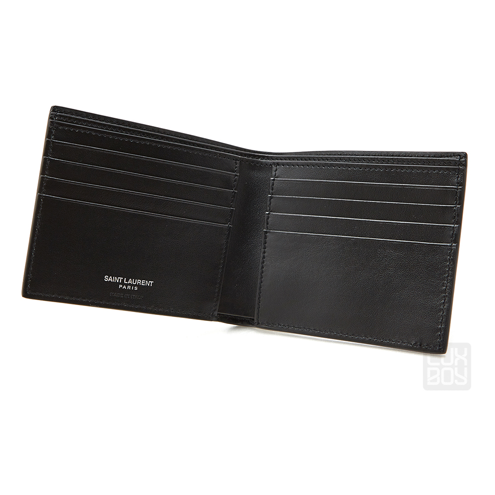생로랑(SAINT LAURENT PARIS) 스모킹 포에버 남자 반지갑 361320 0VG46 1077
