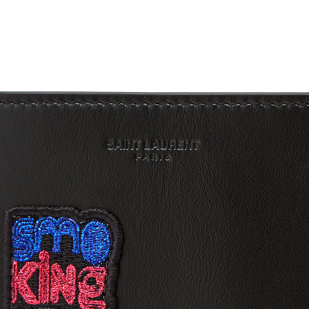 생로랑(SAINT LAURENT PARIS) 스모킹 포에버 남자 반지갑 361320 0VG46 1077