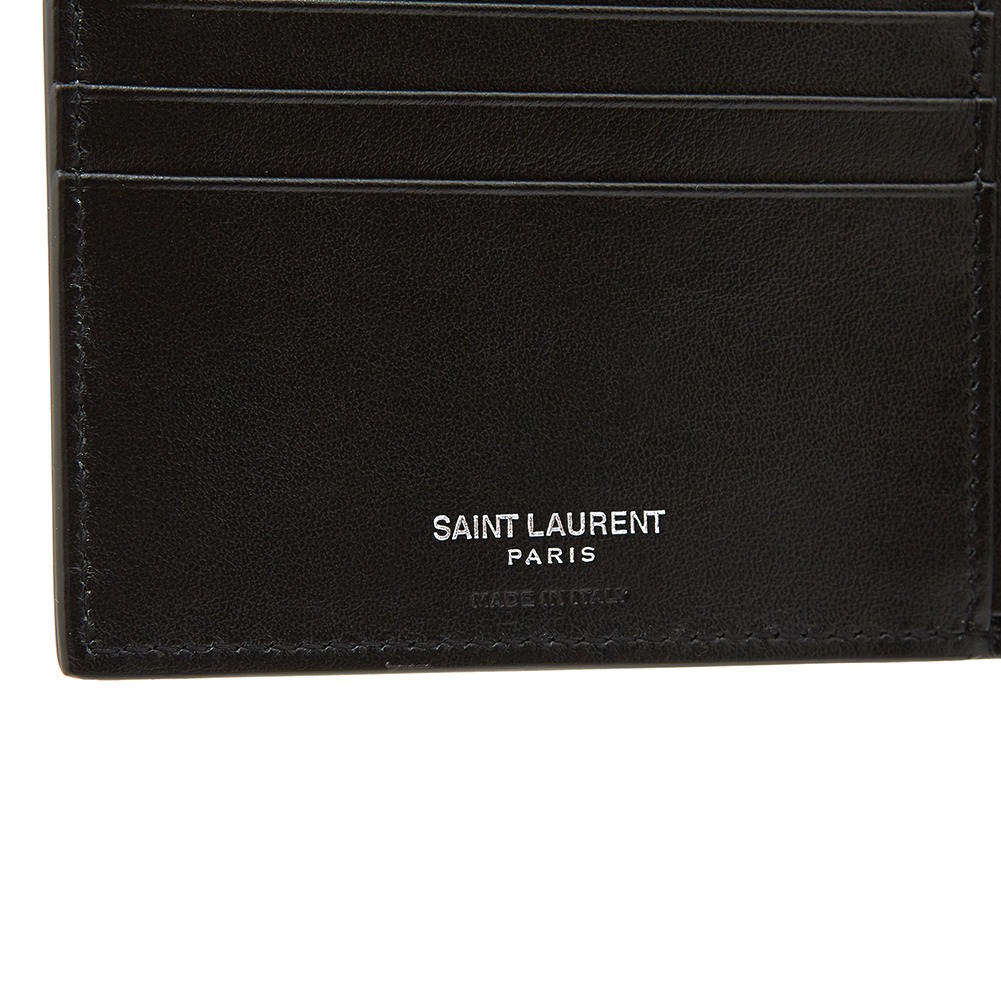 생로랑(SAINT LAURENT PARIS) 스모킹 포에버 남자 반지갑 361320 0VG46 1077