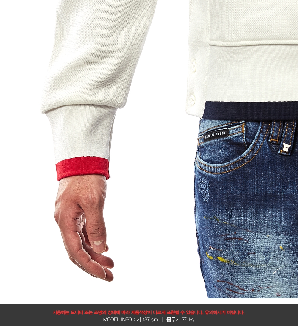 톰브라운(THOM BROWNE) 청키 크루넥 남자 긴팔 맨투맨 니트 티셔츠 MJT123A 03554 100